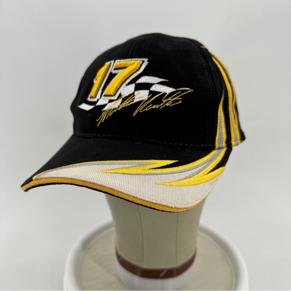 NASCAR Dewalt Racing Matt Kenseth #17 Metal Buckle Strapback Baseball Hat Cap